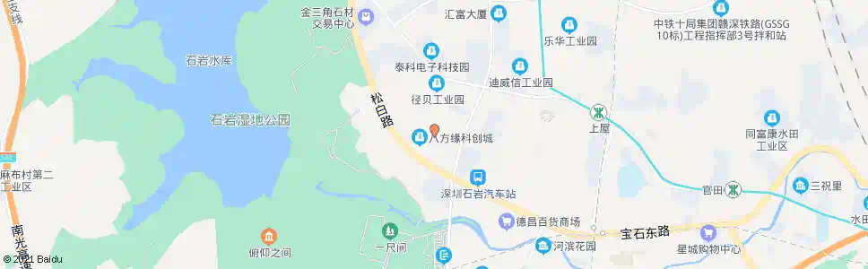 深圳华夏园_公交站地图_深圳公交_妙搜公交查询2025