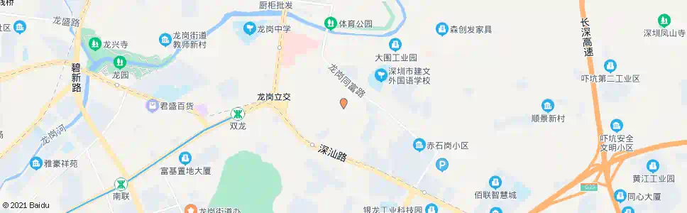深圳桥背村_公交站地图_深圳公交_妙搜公交查询2025