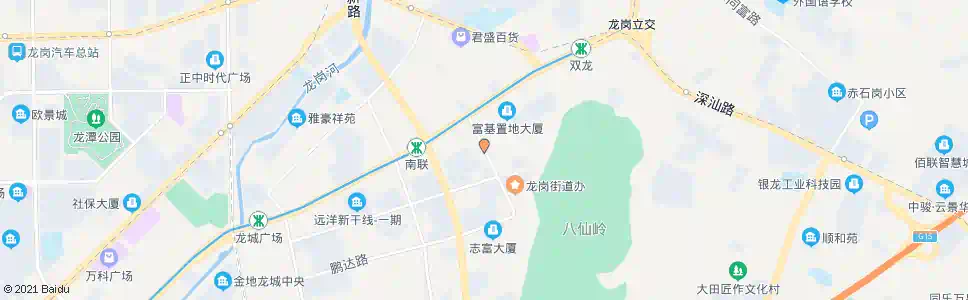 深圳龙岗华兴苑_公交站地图_深圳公交_妙搜公交查询2025