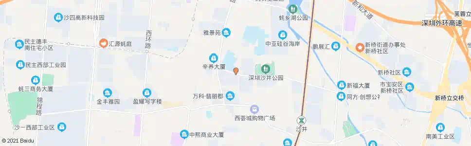 深圳盛芳园_公交站地图_深圳公交_妙搜公交查询2025
