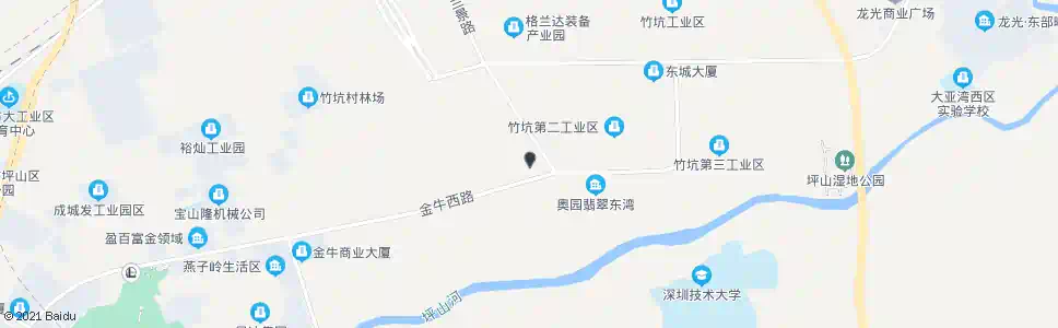 深圳竹坑黄泥园_公交站地图_深圳公交_妙搜公交查询2025