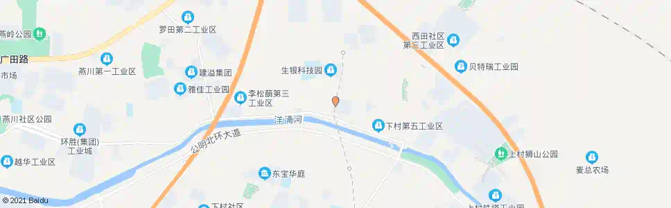 深圳河堤路口_公交站地图_深圳公交_妙搜公交查询2025