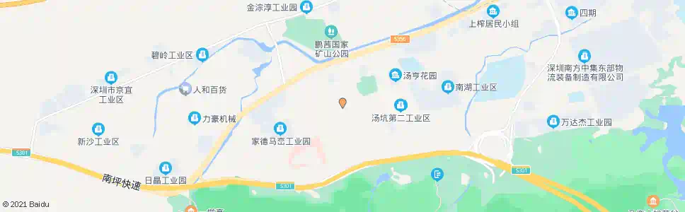 深圳汤坑站_公交站地图_深圳公交_妙搜公交查询2025