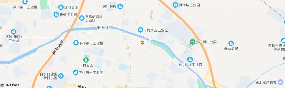 深圳彩田村2_公交站地图_深圳公交_妙搜公交查询2025