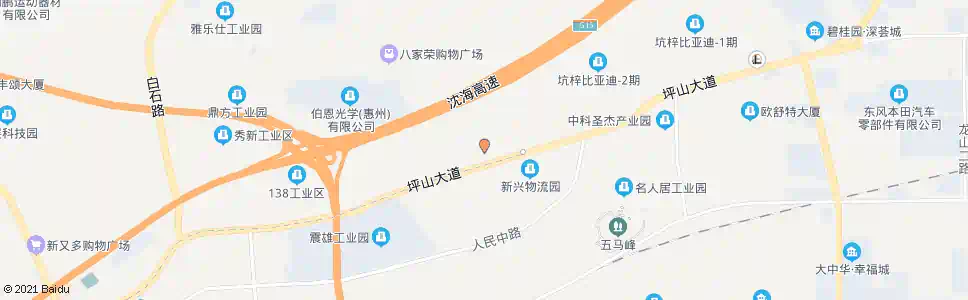 深圳联兴路口_公交站地图_深圳公交_妙搜公交查询2025