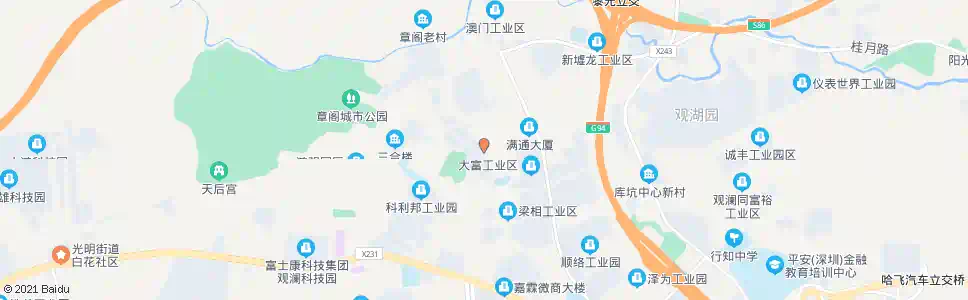 深圳塘前村_公交站地图_深圳公交_妙搜公交查询2025
