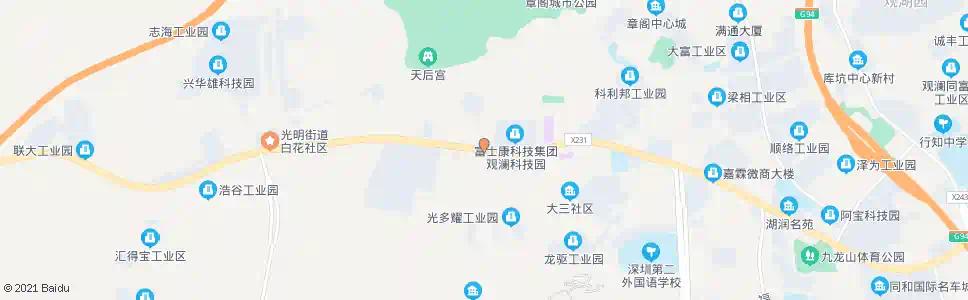 深圳大水坑一村_公交站地图_深圳公交_妙搜公交查询2025