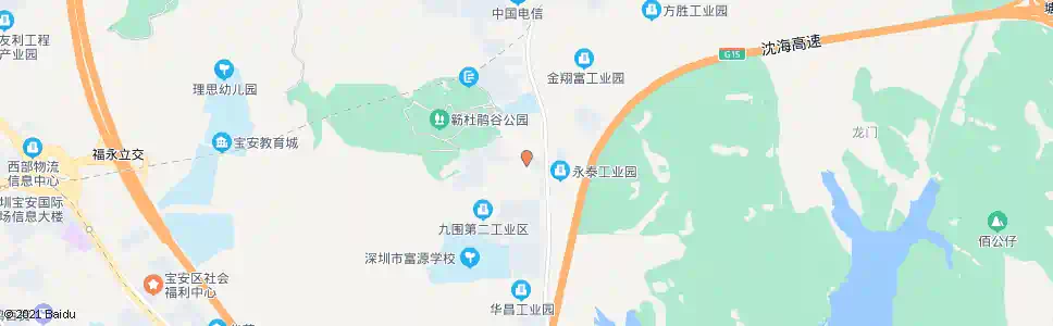 深圳九围幼儿园_公交站地图_深圳公交_妙搜公交查询2025