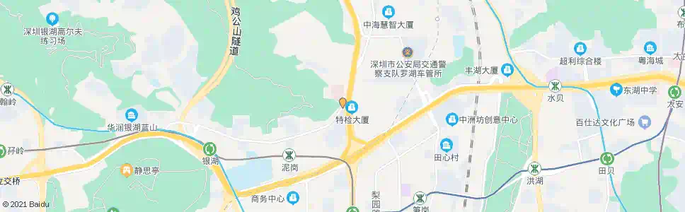 深圳金湖路东_公交站地图_深圳公交_妙搜公交查询2025