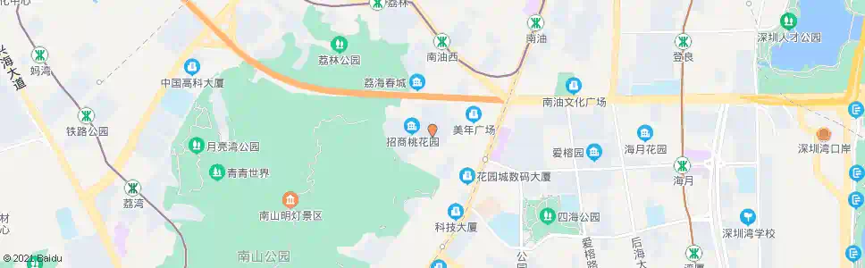 深圳招商供电公司_公交站地图_深圳公交_妙搜公交查询2025