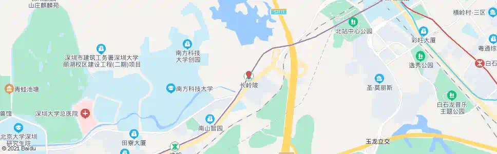 深圳长岭陂地铁站_公交站地图_深圳公交_妙搜公交查询2025