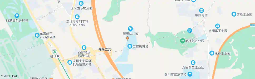 深圳宝安教育城_公交站地图_深圳公交_妙搜公交查询2025