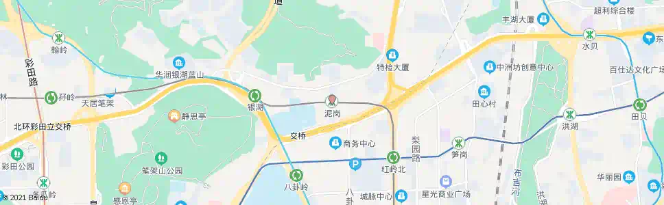 深圳泥岗桥_公交站地图_深圳公交_妙搜公交查询2025