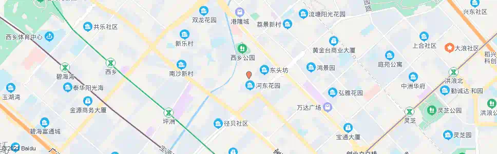 深圳河东村_公交站地图_深圳公交_妙搜公交查询2025
