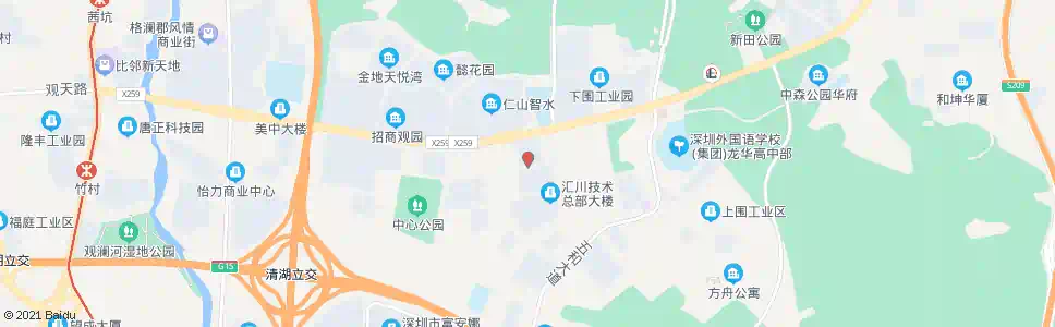 深圳伟禄雅苑公交总站_公交站地图_深圳公交_妙搜公交查询2025