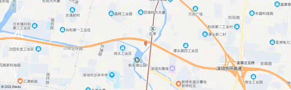 深圳沙井东山书院_公交站地图_深圳公交_妙搜公交查询2025