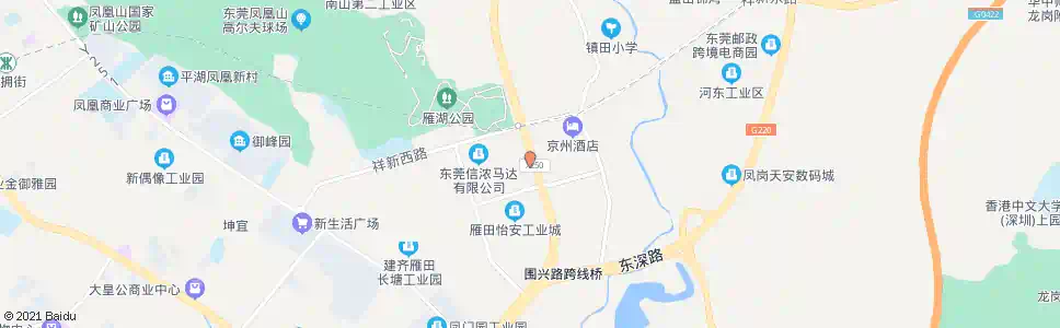 深圳丰田酒店_公交站地图_深圳公交_妙搜公交查询2025