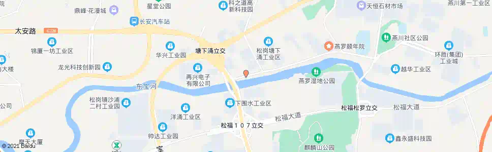 深圳眉月村路口_公交站地图_深圳公交_妙搜公交查询2025