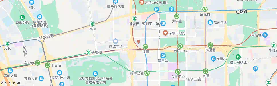 深圳广电大厦_公交站地图_深圳公交_妙搜公交查询2025