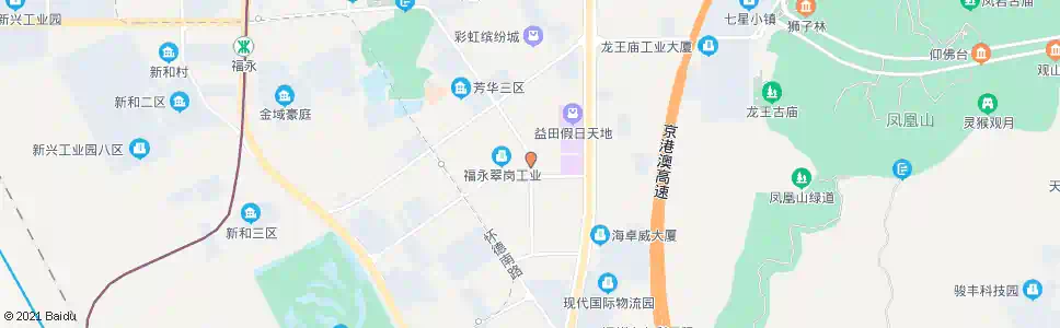 深圳福永供电站_公交站地图_深圳公交_妙搜公交查询2025