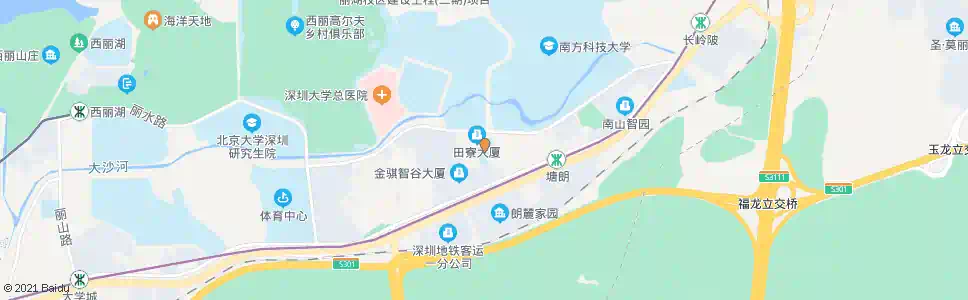 深圳塘朗小学_公交站地图_深圳公交_妙搜公交查询2025