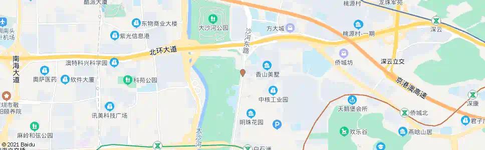 深圳香山西街路口_公交站地图_深圳公交_妙搜公交查询2025