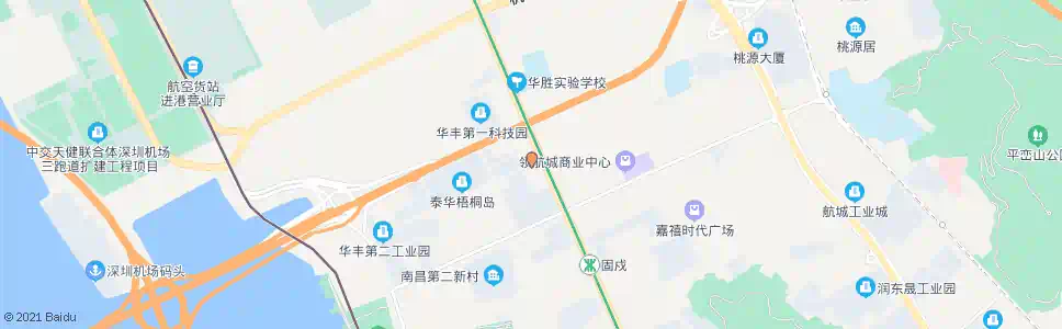 深圳固戍公交接驳站_公交站地图_深圳公交_妙搜公交查询2025