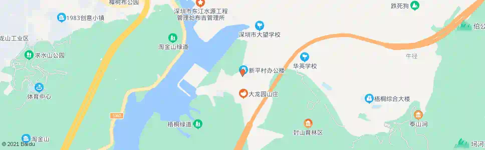 深圳新平村委_公交站地图_深圳公交_妙搜公交查询2025