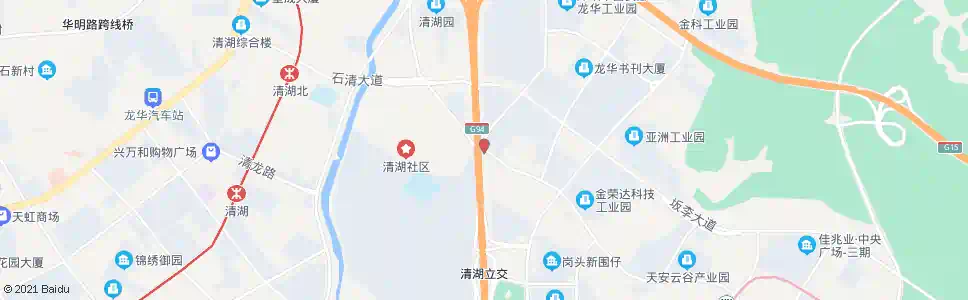 深圳雪岗北总站_公交站地图_深圳公交_妙搜公交查询2025