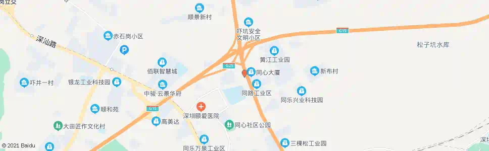 深圳新布村路口_公交站地图_深圳公交_妙搜公交查询2025
