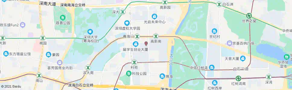 深圳云彩幼儿园_公交站地图_深圳公交_妙搜公交查询2025