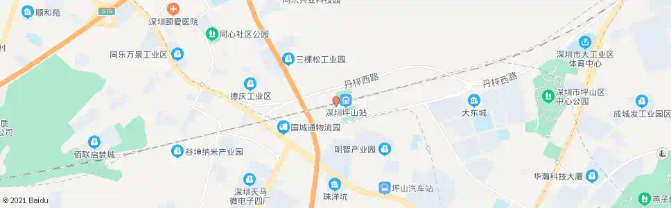 深圳坪山田心总站_公交站地图_深圳公交_妙搜公交查询2025