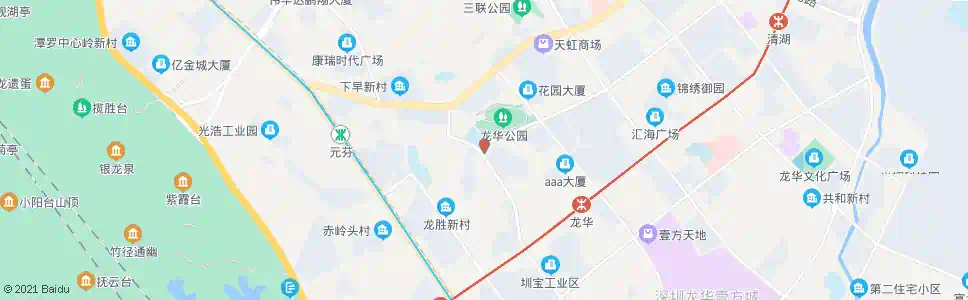 深圳龙华邮电局_公交站地图_深圳公交_妙搜公交查询2025