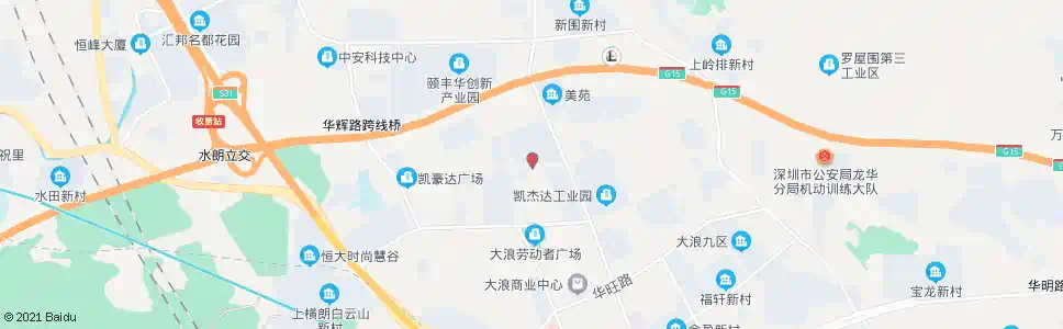 深圳嘉安达科技园_公交站地图_深圳公交_妙搜公交查询2025