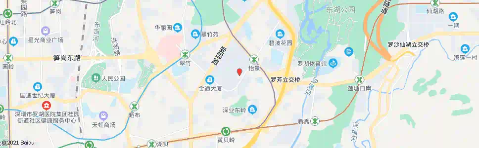 深圳怡景小学_公交站地图_深圳公交_妙搜公交查询2025