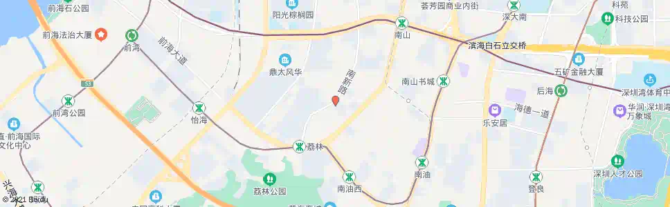 深圳南园中_公交站地图_深圳公交_妙搜公交查询2025