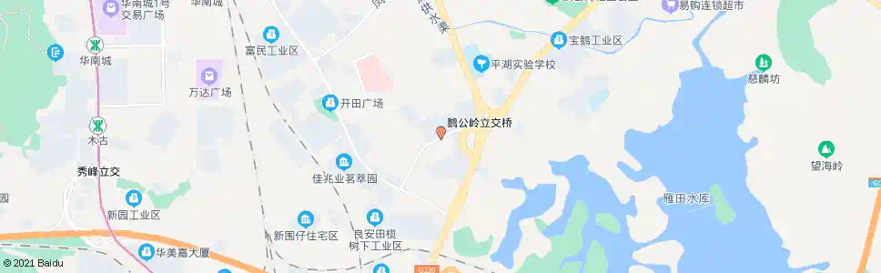 深圳倍光工业园_公交站地图_深圳公交_妙搜公交查询2025