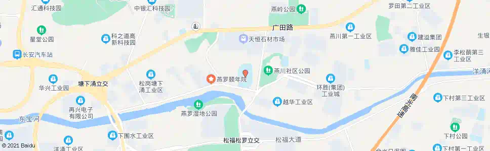 深圳燕山小学_公交站地图_深圳公交_妙搜公交查询2025
