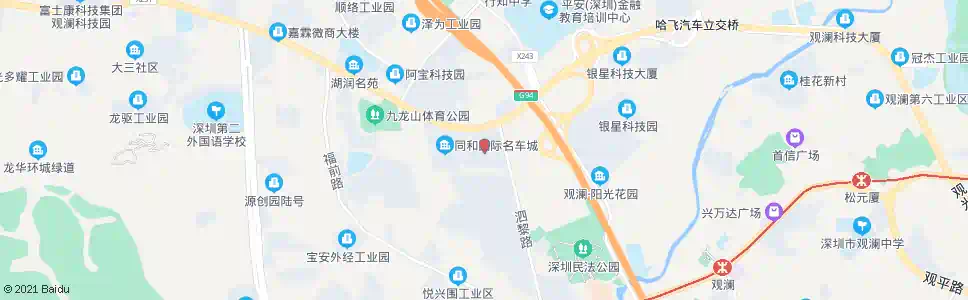 深圳建辉厂_公交站地图_深圳公交_妙搜公交查询2025