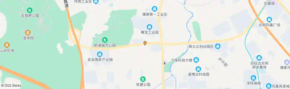 深圳恒海工业园_公交站地图_深圳公交_妙搜公交查询2025