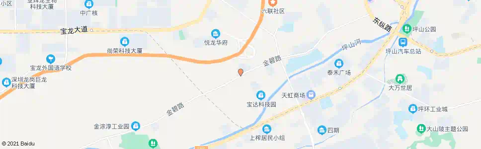 深圳澳子村_公交站地图_深圳公交_妙搜公交查询2025