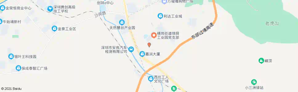 深圳安良七村_公交站地图_深圳公交_妙搜公交查询2025