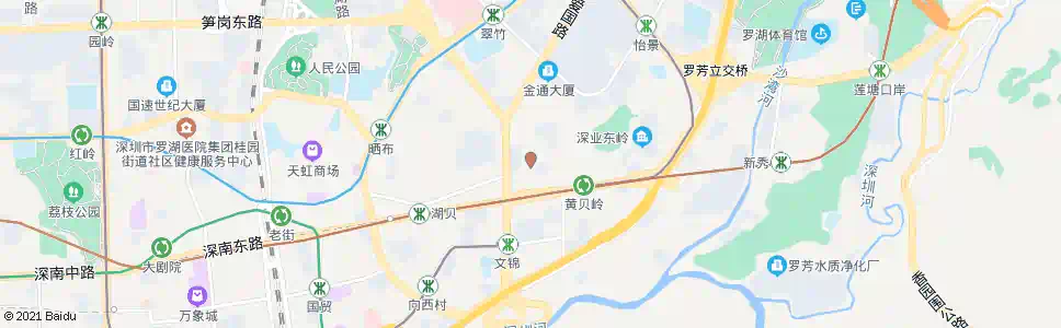 深圳凤凰街_公交站地图_深圳公交_妙搜公交查询2025