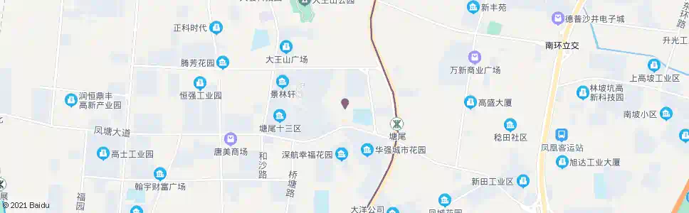 深圳塘尾派岀所_公交站地图_深圳公交_妙搜公交查询2025