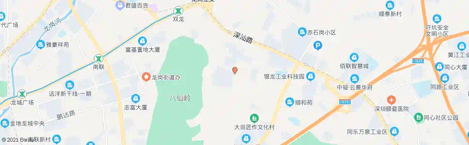 深圳泥岗村1_公交站地图_深圳公交_妙搜公交查询2025