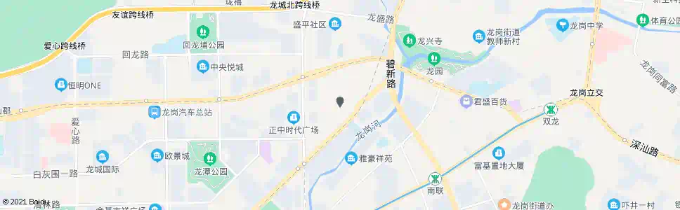 深圳盛平村委_公交站地图_深圳公交_妙搜公交查询2025