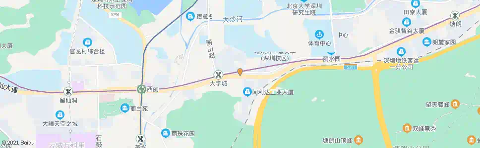 深圳平山村南_公交站地图_深圳公交_妙搜公交查询2025