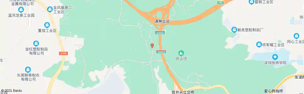 深圳嶂厦村_公交站地图_深圳公交_妙搜公交查询2025