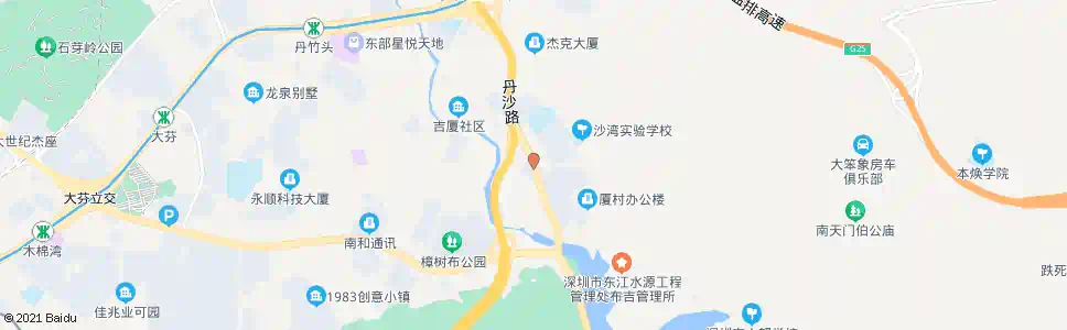 深圳沙湾汽车站2_公交站地图_深圳公交_妙搜公交查询2025
