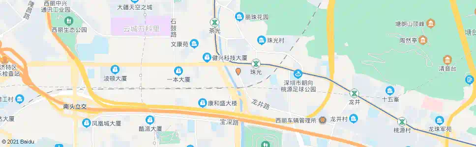 深圳龙井北路_公交站地图_深圳公交_妙搜公交查询2025